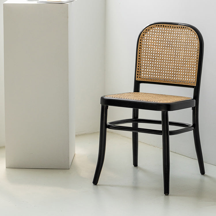 Traditional Style Solid Wood Chair Kitchen Open Back Dining Side Chairs Clearhalo ' kitchen&dining_furn' 'Dining Chairs' 'Dining Tables & Seating' 'dining_chair' 'furn' 'furn_dining_chair' 'Furniture' 'furniture_dining_chair' 'Kitchen & Dining Furniture' 'kitchen' 4099414