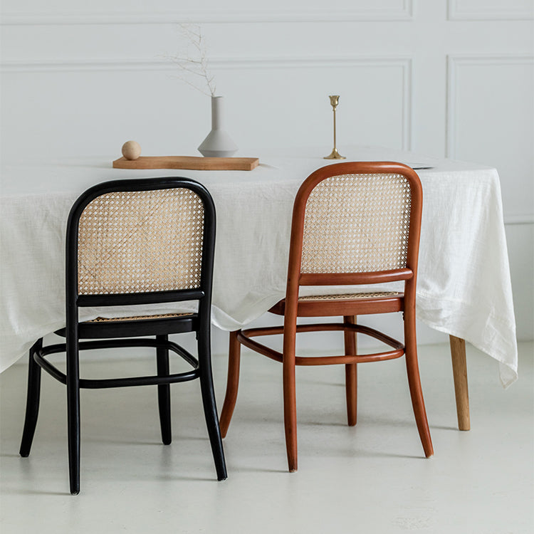 Traditional Style Solid Wood Chair Kitchen Open Back Dining Side Chairs Clearhalo ' kitchen&dining_furn' 'Dining Chairs' 'Dining Tables & Seating' 'dining_chair' 'furn' 'furn_dining_chair' 'Furniture' 'furniture_dining_chair' 'Kitchen & Dining Furniture' 'kitchen' 4099416