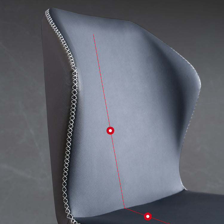 Industrial Style Metal Chairs Kitchen Dining Wingback Side Chair (Set of 2) Clearhalo ' kitchen&dining_furn' 'Dining Chairs' 'Dining Tables & Seating' 'dining_chair' 'furn' 'furn_dining_chair' 'Furniture' 'furniture_dining_chair' 'Kitchen & Dining Furniture' 'kitchen' 4099444