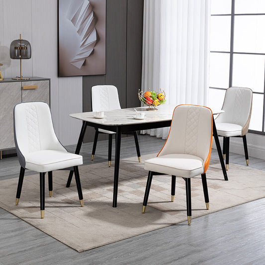 Scandinavian Kitchen Dining Room Chairs Set Wood Parsons Chair (Set of 2) Clearhalo ' kitchen&dining_furn' 'Dining Chairs' 'Dining Tables & Seating' 'dining_chair' 'furn' 'furn_dining_chair' 'Furniture' 'furniture_dining_chair' 'Kitchen & Dining Furniture' 'kitchen' 4099503