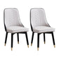 Scandinavian Kitchen Dining Room Chairs Set Wood Parsons Chair (Set of 2) Dark Gray Clearhalo ' kitchen&dining_furn' 'Dining Chairs' 'Dining Tables & Seating' 'dining_chair' 'furn' 'furn_dining_chair' 'Furniture' 'furniture_dining_chair' 'Kitchen & Dining Furniture' 'kitchen' 4099514