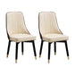 Scandinavian Kitchen Dining Room Chairs Set Wood Parsons Chair (Set of 2) Beige Clearhalo ' kitchen&dining_furn' 'Dining Chairs' 'Dining Tables & Seating' 'dining_chair' 'furn' 'furn_dining_chair' 'Furniture' 'furniture_dining_chair' 'Kitchen & Dining Furniture' 'kitchen' 4099515