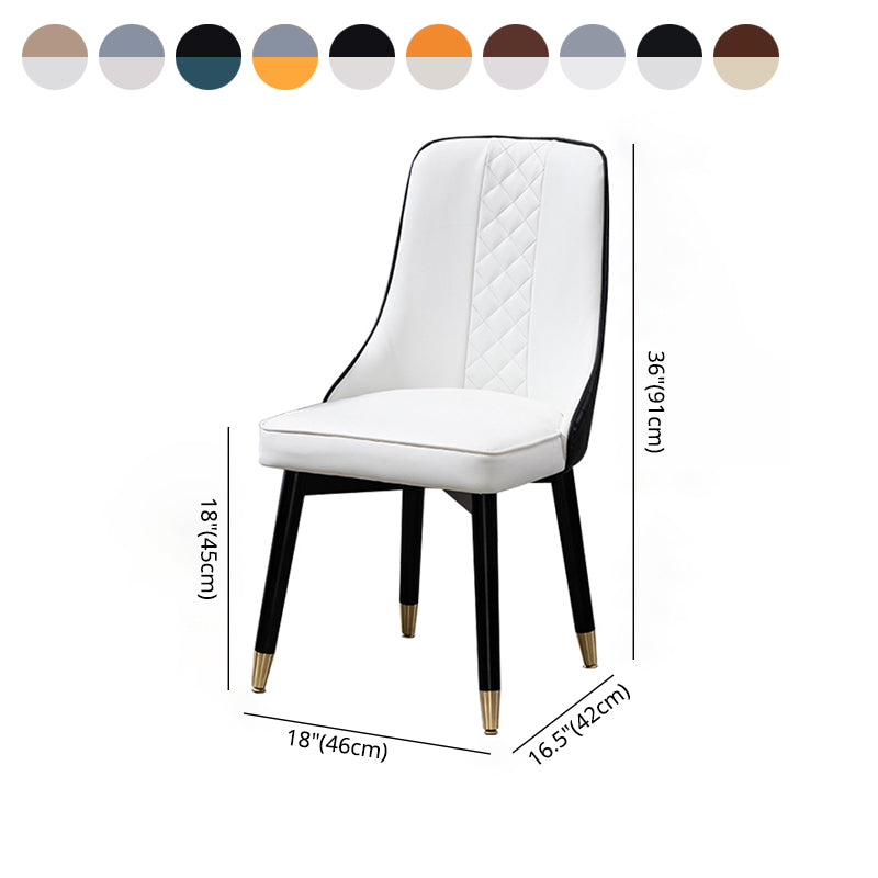 Scandinavian Kitchen Dining Room Chairs Set Wood Parsons Chair (Set of 2) Clearhalo ' kitchen&dining_furn' 'Dining Chairs' 'Dining Tables & Seating' 'dining_chair' 'furn' 'furn_dining_chair' 'Furniture' 'furniture_dining_chair' 'Kitchen & Dining Furniture' 'kitchen' 4099520