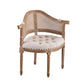 Country Style Rubberwood Chairs Kitchen Dining Open Back Arm Chair Set Clearhalo ' kitchen&dining_furn' 'Dining Chairs' 'Dining Tables & Seating' 'dining_chair' 'furn' 'furn_dining_chair' 'Furniture' 'furniture_dining_chair' 'Kitchen & Dining Furniture' 'kitchen' 4099530