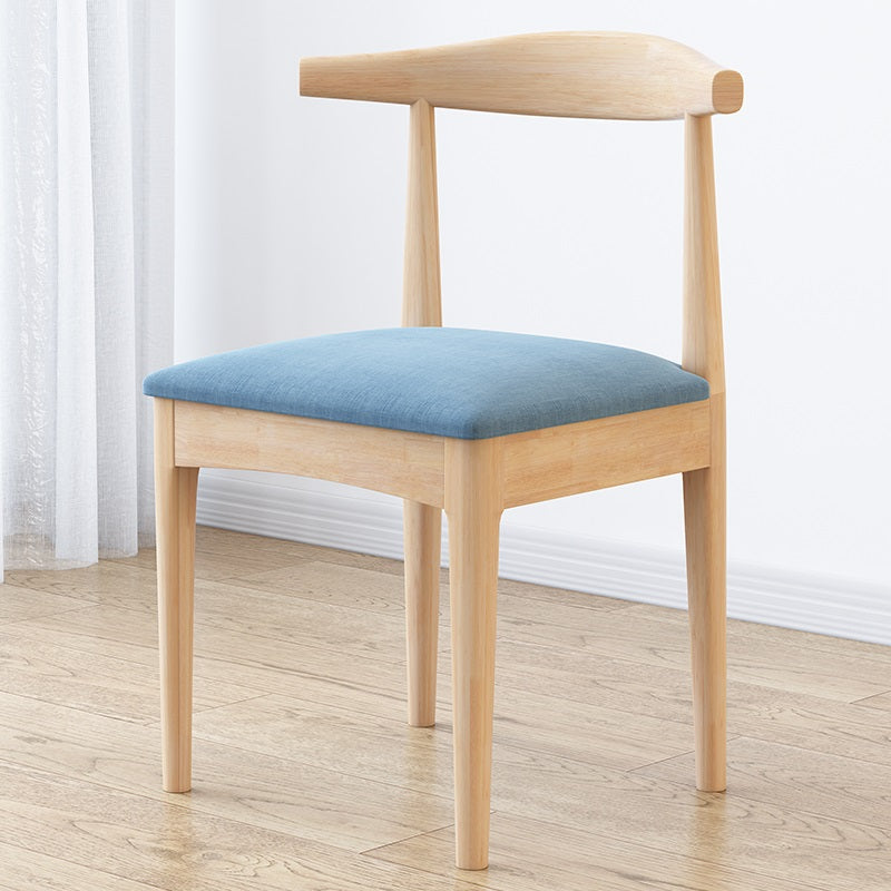 Indoor Scandinavian Side Chair Upholstered Wood Open Back Dining Room Chair Blue 1 Piece Clearhalo ' kitchen&dining_furn' 'Dining Chairs' 'Dining Tables & Seating' 'dining_chair' 'furn' 'furn_dining_chair' 'Furniture' 'furniture_dining_chair' 'Kitchen & Dining Furniture' 'kitchen' 4099643
