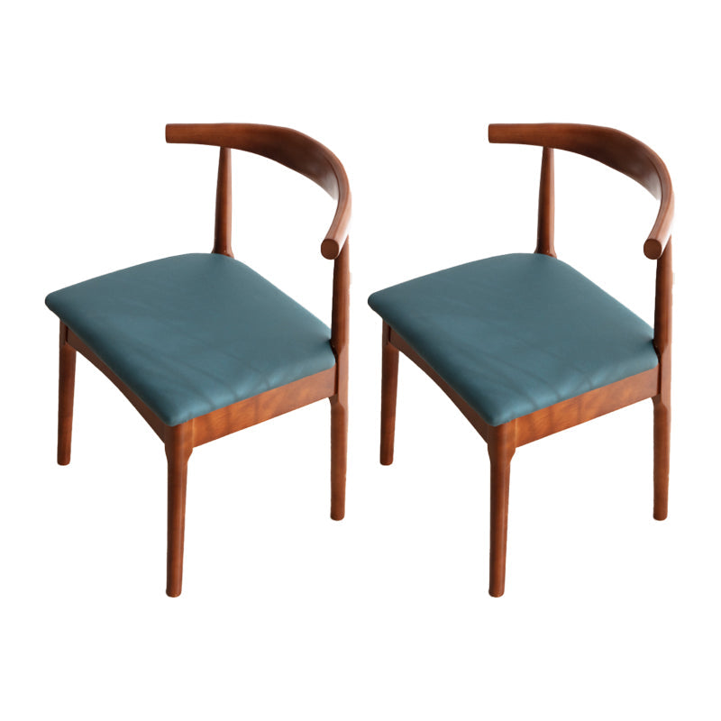Indoor Scandinavian Side Chair Upholstered Wood Open Back Dining Room Chair Green 2 Piece Set Clearhalo ' kitchen&dining_furn' 'Dining Chairs' 'Dining Tables & Seating' 'dining_chair' 'furn' 'furn_dining_chair' 'Furniture' 'furniture_dining_chair' 'Kitchen & Dining Furniture' 'kitchen' 4099663