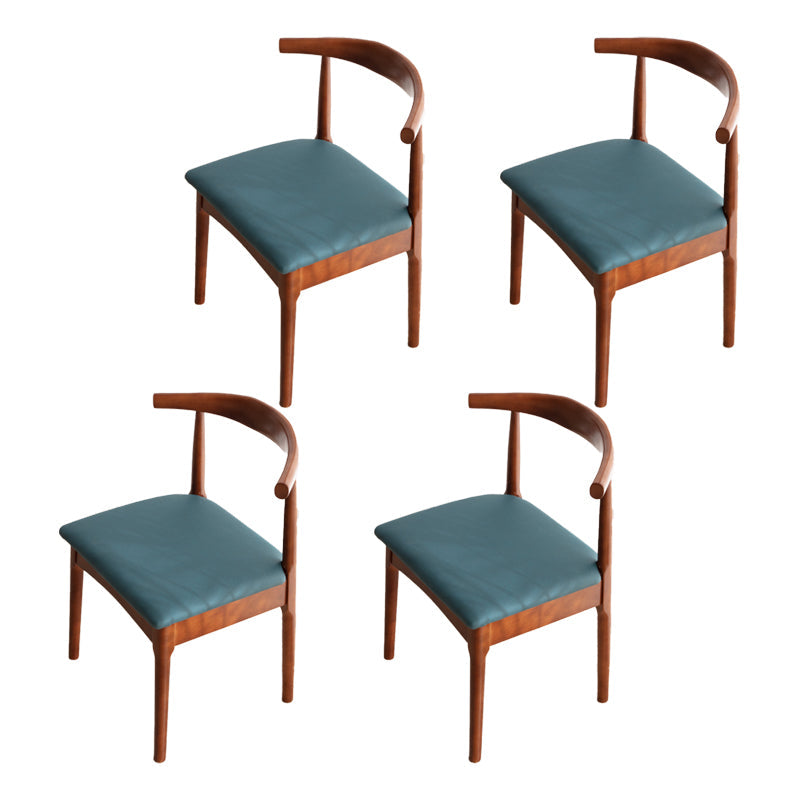 Indoor Scandinavian Side Chair Upholstered Wood Open Back Dining Room Chair Green 4 Piece Set Clearhalo ' kitchen&dining_furn' 'Dining Chairs' 'Dining Tables & Seating' 'dining_chair' 'furn' 'furn_dining_chair' 'Furniture' 'furniture_dining_chair' 'Kitchen & Dining Furniture' 'kitchen' 4099664