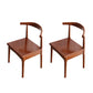 Indoor Scandinavian Side Chair Upholstered Wood Open Back Dining Room Chair Walnut 2 Piece Set Clearhalo ' kitchen&dining_furn' 'Dining Chairs' 'Dining Tables & Seating' 'dining_chair' 'furn' 'furn_dining_chair' 'Furniture' 'furniture_dining_chair' 'Kitchen & Dining Furniture' 'kitchen' 4099669