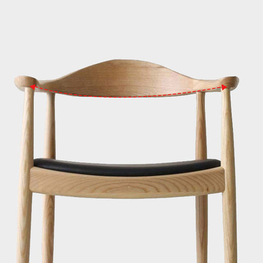 Traditional Style Ash Wood Chair Open Back Arm Kitchen Dining Chairs Set Clearhalo ' kitchen&dining_furn' 'Dining Chairs' 'Dining Tables & Seating' 'dining_chair' 'furn' 'furn_dining_chair' 'Furniture' 'furniture_dining_chair' 'Kitchen & Dining Furniture' 'kitchen' 4099684