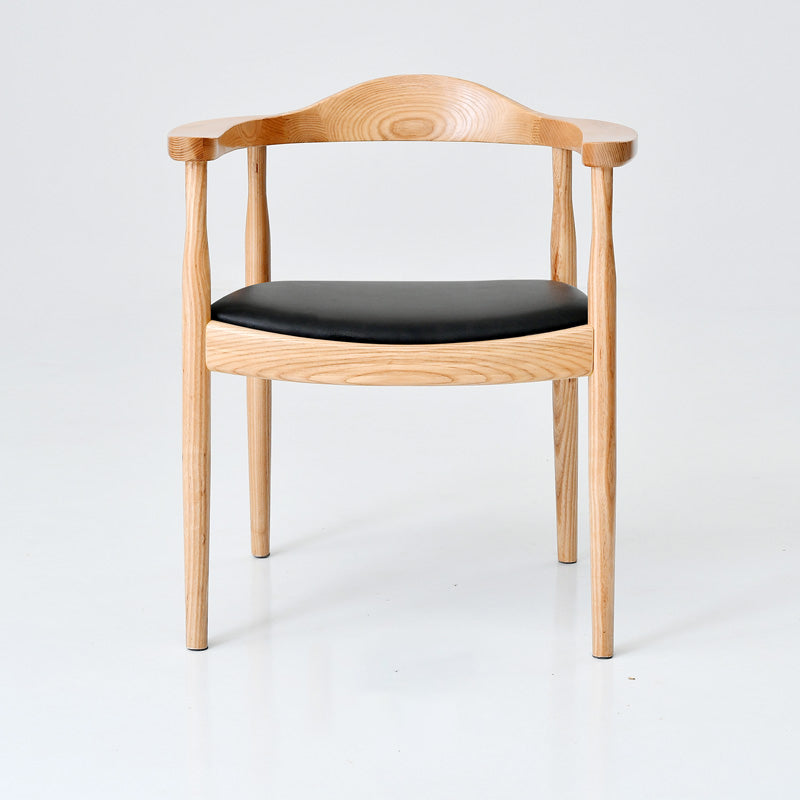 Traditional Style Ash Wood Chair Open Back Arm Kitchen Dining Chairs Set Natural 1 Piece Clearhalo ' kitchen&dining_furn' 'Dining Chairs' 'Dining Tables & Seating' 'dining_chair' 'furn' 'furn_dining_chair' 'Furniture' 'furniture_dining_chair' 'Kitchen & Dining Furniture' 'kitchen' 4099708