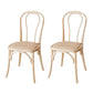 Farmhouse Wood Dining Room Chairs Windsor Back Folding Side Chair for Restaurant Natural 2 Piece Set Clearhalo ' kitchen&dining_furn' 'Dining Chairs' 'Dining Tables & Seating' 'dining_chair' 'furn' 'furn_dining_chair' 'Furniture' 'furniture_dining_chair' 'Kitchen & Dining Furniture' 'kitchen' 4099721