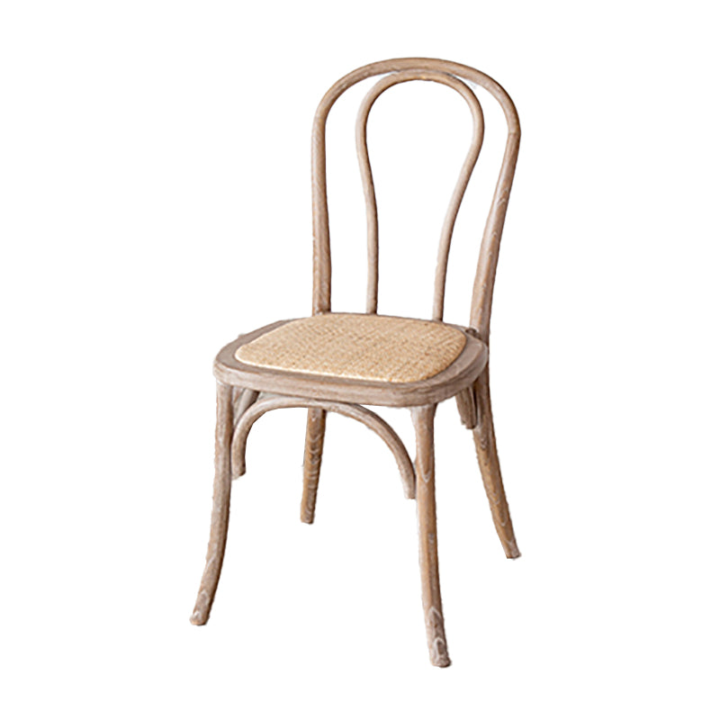 Farmhouse Wood Dining Room Chairs Windsor Back Folding Side Chair for Restaurant Gray-White 1 Piece Clearhalo ' kitchen&dining_furn' 'Dining Chairs' 'Dining Tables & Seating' 'dining_chair' 'furn' 'furn_dining_chair' 'Furniture' 'furniture_dining_chair' 'Kitchen & Dining Furniture' 'kitchen' 4099725