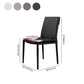 Modern Indoor-Outdoor Dining Room Chairs Leather Dining Armless Chairs (Set of 2) Clearhalo ' kitchen&dining_furn' 'Dining Chairs' 'Dining Tables & Seating' 'dining_chair' 'furn' 'furn_dining_chair' 'Furniture' 'furniture_dining_chair' 'Kitchen & Dining Furniture' 'kitchen' 4099739