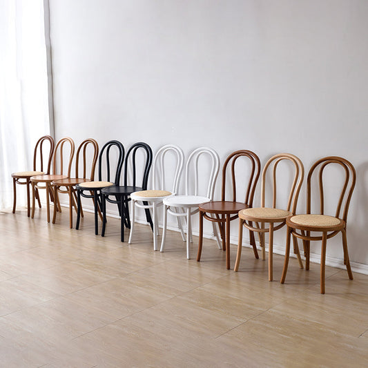 Traditional Wood Dining Chair Windsor Back Side Armless Chair for Home Use Clearhalo ' kitchen&dining_furn' 'Dining Chairs' 'Dining Tables & Seating' 'dining_chair' 'furn' 'furn_dining_chair' 'Furniture' 'furniture_dining_chair' 'Kitchen & Dining Furniture' 'kitchen' 4099746