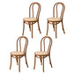 Traditional Wood Dining Chair Windsor Back Side Armless Chair for Home Use Brown 4 Piece Set Clearhalo ' kitchen&dining_furn' 'Dining Chairs' 'Dining Tables & Seating' 'dining_chair' 'furn' 'furn_dining_chair' 'Furniture' 'furniture_dining_chair' 'Kitchen & Dining Furniture' 'kitchen' 4099755
