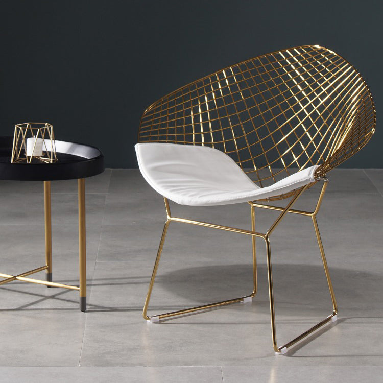 Scandinavian Dining Side Chairs PU Leather Cross Back Dining Chairs for Home Clearhalo ' kitchen&dining_furn' 'Dining Chairs' 'Dining Tables & Seating' 'dining_chair' 'furn' 'furn_dining_chair' 'Furniture' 'furniture_dining_chair' 'Kitchen & Dining Furniture' 'kitchen' 4100676