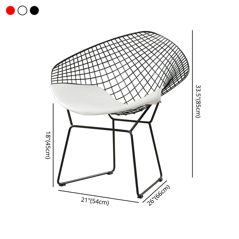Scandinavian Dining Side Chairs PU Leather Cross Back Dining Chairs for Home Clearhalo ' kitchen&dining_furn' 'Dining Chairs' 'Dining Tables & Seating' 'dining_chair' 'furn' 'furn_dining_chair' 'Furniture' 'furniture_dining_chair' 'Kitchen & Dining Furniture' 'kitchen' 4100694