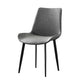 Contemporary Style Leather Dining Chairs Solid Back Armless Side Chairs (Set of 2) Clearhalo ' kitchen&dining_furn' 'Dining Chairs' 'Dining Tables & Seating' 'dining_chair' 'furn' 'furn_dining_chair' 'Furniture' 'furniture_dining_chair' 'Kitchen & Dining Furniture' 'kitchen' 4103304