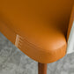 Contemporary Upholstered Arm Dining Chair Leather Solid Back Single Chair for Home Use Clearhalo ' kitchen&dining_furn' 'Dining Chairs' 'Dining Tables & Seating' 'dining_chair' 'furn' 'furn_dining_chair' 'Furniture' 'furniture_dining_chair' 'Kitchen & Dining Furniture' 'kitchen' 4103361