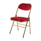 Scandinavian Open Back Velvet Side Chair Matte Finish Folding Dining Chairs Red 1 Piece Clearhalo ' kitchen&dining_furn' 'Dining Chairs' 'Dining Tables & Seating' 'dining_chair' 'furn' 'furn_dining_chair' 'Furniture' 'furniture_dining_chair' 'Kitchen & Dining Furniture' 'kitchen' 4103495