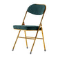 Scandinavian Open Back Velvet Side Chair Matte Finish Folding Dining Chairs Green 1 Piece Clearhalo ' kitchen&dining_furn' 'Dining Chairs' 'Dining Tables & Seating' 'dining_chair' 'furn' 'furn_dining_chair' 'Furniture' 'furniture_dining_chair' 'Kitchen & Dining Furniture' 'kitchen' 4103518