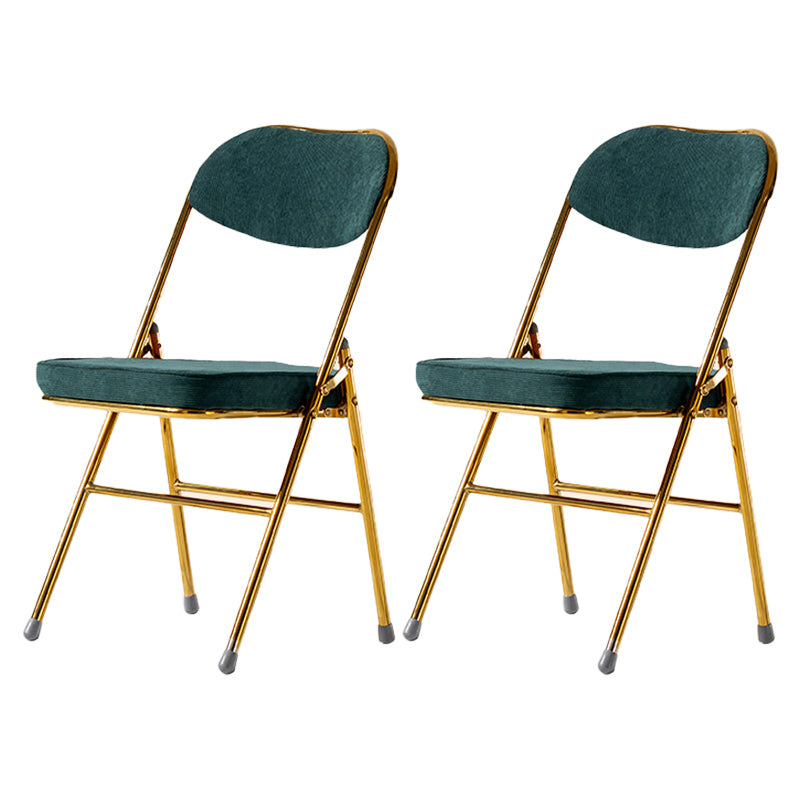 Scandinavian Open Back Velvet Side Chair Matte Finish Folding Dining Chairs Green 2 Piece Set Clearhalo ' kitchen&dining_furn' 'Dining Chairs' 'Dining Tables & Seating' 'dining_chair' 'furn' 'furn_dining_chair' 'Furniture' 'furniture_dining_chair' 'Kitchen & Dining Furniture' 'kitchen' 4103519