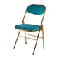 Scandinavian Open Back Velvet Side Chair Matte Finish Folding Dining Chairs Lake Blue 1 Piece Clearhalo ' kitchen&dining_furn' 'Dining Chairs' 'Dining Tables & Seating' 'dining_chair' 'furn' 'furn_dining_chair' 'Furniture' 'furniture_dining_chair' 'Kitchen & Dining Furniture' 'kitchen' 4103530