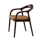 Traditional Style Ash Wood Chair Open Back Arm Dining Kitchen Chairs Set Coffee 1 Piece Clearhalo ' kitchen&dining_furn' 'Dining Chairs' 'Dining Tables & Seating' 'dining_chair' 'furn' 'furn_dining_chair' 'Furniture' 'furniture_dining_chair' 'Kitchen & Dining Furniture' 'kitchen' 4103732