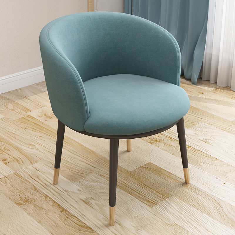 Scandinavian Side Chair Indoor Parsons Back Metal Upholstered Dining Room Chair Navy 1 Piece Brass Gold Clearhalo ' kitchen&dining_furn' 'Dining Chairs' 'Dining Tables & Seating' 'dining_chair' 'furn' 'furn_dining_chair' 'Furniture' 'furniture_dining_chair' 'Kitchen & Dining Furniture' 'kitchen' 4103762