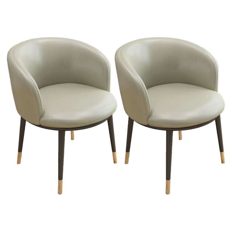 Scandinavian Side Chair Indoor Parsons Back Metal Upholstered Dining Room Chair Grey 2 Piece Set Brass Gold Clearhalo ' kitchen&dining_furn' 'Dining Chairs' 'Dining Tables & Seating' 'dining_chair' 'furn' 'furn_dining_chair' 'Furniture' 'furniture_dining_chair' 'Kitchen & Dining Furniture' 'kitchen' 4103765