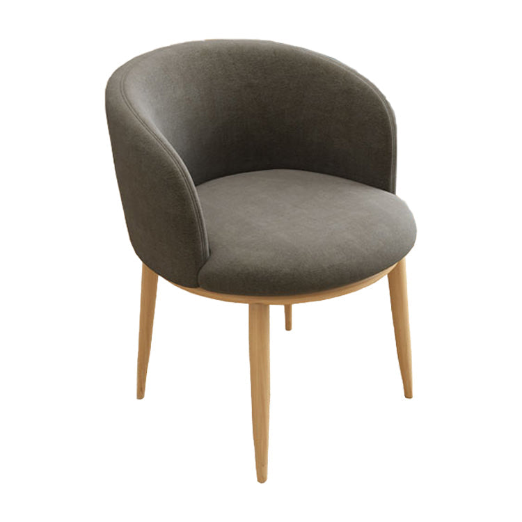 Scandinavian Side Chair Indoor Parsons Back Metal Upholstered Dining Room Chair Clearhalo ' kitchen&dining_furn' 'Dining Chairs' 'Dining Tables & Seating' 'dining_chair' 'furn' 'furn_dining_chair' 'Furniture' 'furniture_dining_chair' 'Kitchen & Dining Furniture' 'kitchen' 4103771