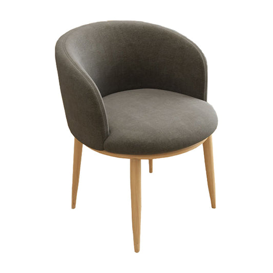 Scandinavian Side Chair Indoor Parsons Back Metal Upholstered Dining Room Chair Clearhalo ' kitchen&dining_furn' 'Dining Chairs' 'Dining Tables & Seating' 'dining_chair' 'furn' 'furn_dining_chair' 'Furniture' 'furniture_dining_chair' 'Kitchen & Dining Furniture' 'kitchen' 4103771