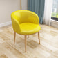 Scandinavian Side Chair Indoor Parsons Back Metal Upholstered Dining Room Chair Yellow 1 Piece Natural Wood Clearhalo ' kitchen&dining_furn' 'Dining Chairs' 'Dining Tables & Seating' 'dining_chair' 'furn' 'furn_dining_chair' 'Furniture' 'furniture_dining_chair' 'Kitchen & Dining Furniture' 'kitchen' 4103781