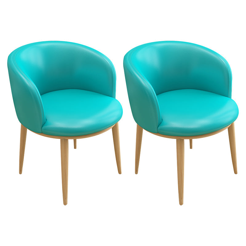 Scandinavian Side Chair Indoor Parsons Back Metal Upholstered Dining Room Chair Lake Blue 2 Piece Set Natural Wood Clearhalo ' kitchen&dining_furn' 'Dining Chairs' 'Dining Tables & Seating' 'dining_chair' 'furn' 'furn_dining_chair' 'Furniture' 'furniture_dining_chair' 'Kitchen & Dining Furniture' 'kitchen' 4103817