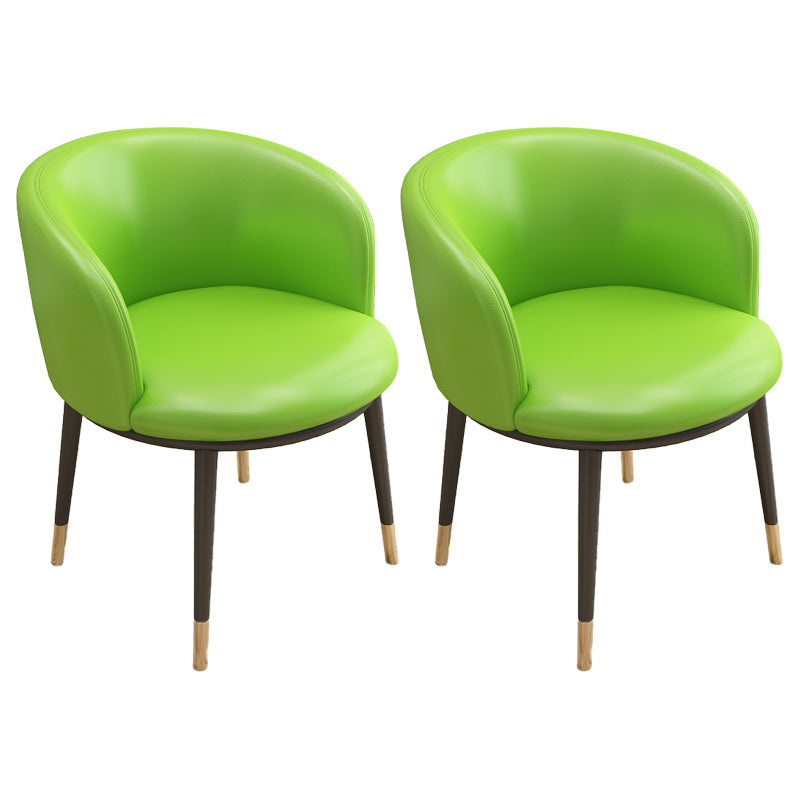 Scandinavian Side Chair Indoor Parsons Back Metal Upholstered Dining Room Chair Fluorescent Green 2 Piece Set Brass Gold Clearhalo ' kitchen&dining_furn' 'Dining Chairs' 'Dining Tables & Seating' 'dining_chair' 'furn' 'furn_dining_chair' 'Furniture' 'furniture_dining_chair' 'Kitchen & Dining Furniture' 'kitchen' 4103823