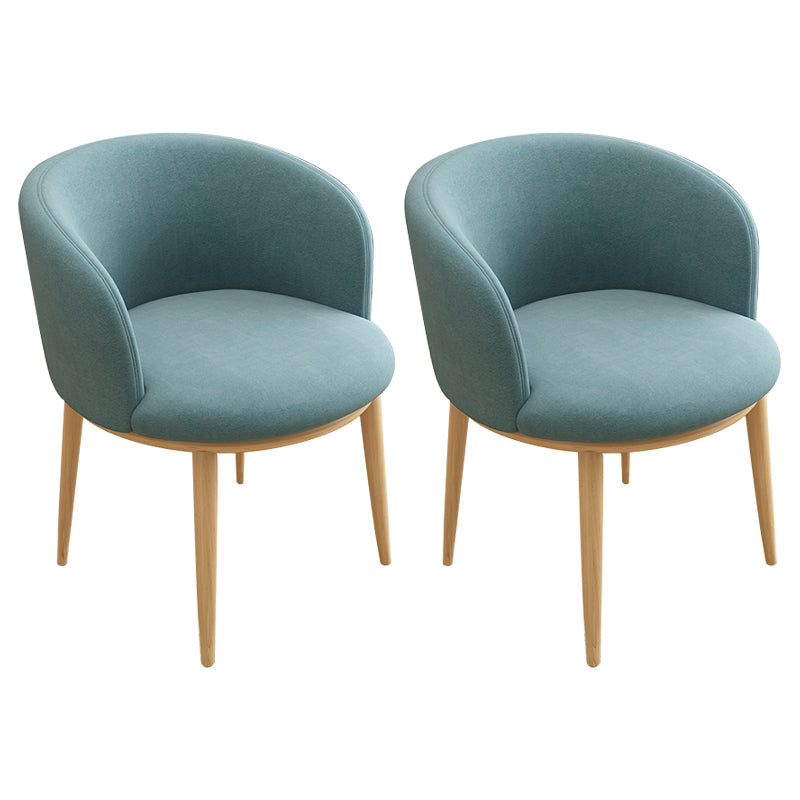 Scandinavian Side Chair Indoor Parsons Back Metal Upholstered Dining Room Chair Navy 2 Piece Set Natural Wood Clearhalo ' kitchen&dining_furn' 'Dining Chairs' 'Dining Tables & Seating' 'dining_chair' 'furn' 'furn_dining_chair' 'Furniture' 'furniture_dining_chair' 'Kitchen & Dining Furniture' 'kitchen' 4103837