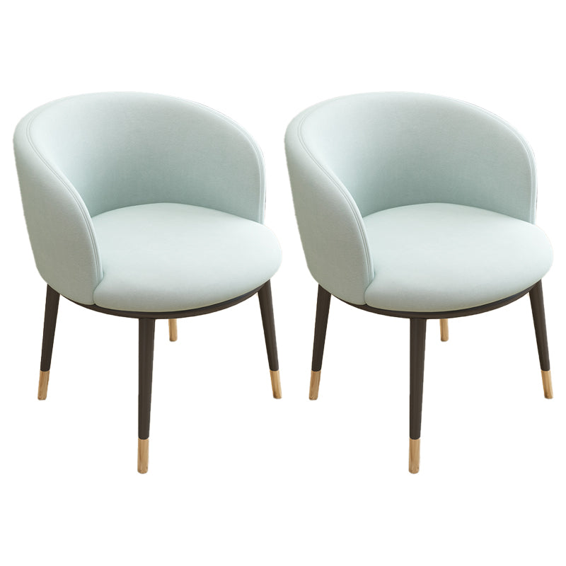 Scandinavian Side Chair Indoor Parsons Back Metal Upholstered Dining Room Chair White-Green 2 Piece Set Brass Gold Clearhalo ' kitchen&dining_furn' 'Dining Chairs' 'Dining Tables & Seating' 'dining_chair' 'furn' 'furn_dining_chair' 'Furniture' 'furniture_dining_chair' 'Kitchen & Dining Furniture' 'kitchen' 4103846