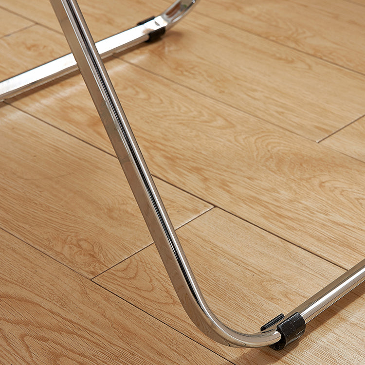 Industrial Style Plastic Dining Armless Chair Open Back Single Dining Side Chair Clearhalo ' kitchen&dining_furn' 'Dining Chairs' 'Dining Tables & Seating' 'dining_chair' 'furn' 'furn_dining_chair' 'Furniture' 'furniture_dining_chair' 'Kitchen & Dining Furniture' 'kitchen' 4103950