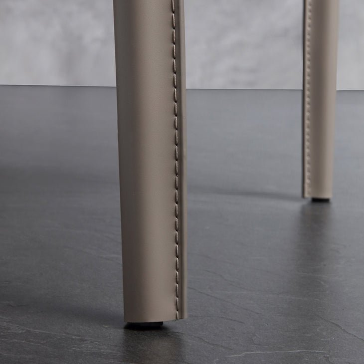 Designer Style Saddle Leather Home Side Chair Matte Finish Wingback Dining Chair (Set of 2) Clearhalo ' kitchen&dining_furn' 'Dining Chairs' 'Dining Tables & Seating' 'dining_chair' 'furn' 'furn_dining_chair' 'Furniture' 'furniture_dining_chair' 'Kitchen & Dining Furniture' 'kitchen' 4103965