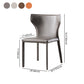 Designer Style Saddle Leather Home Side Chair Matte Finish Wingback Dining Chair (Set of 2) Clearhalo ' kitchen&dining_furn' 'Dining Chairs' 'Dining Tables & Seating' 'dining_chair' 'furn' 'furn_dining_chair' 'Furniture' 'furniture_dining_chair' 'Kitchen & Dining Furniture' 'kitchen' 4103971