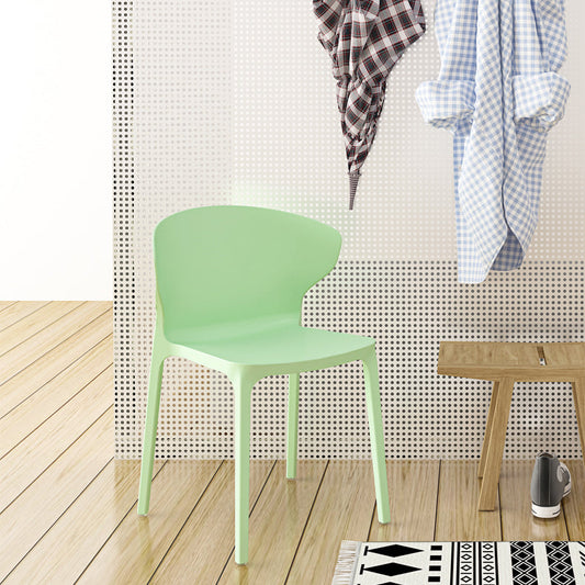 Nordic Glam Style Kitchen Dining Chairs Dining Stackable Armless Side Chairs Clearhalo ' kitchen&dining_furn' 'Dining Chairs' 'Dining Tables & Seating' 'dining_chair' 'furn' 'furn_dining_chair' 'Furniture' 'furniture_dining_chair' 'Kitchen & Dining Furniture' 'kitchen' 4104024