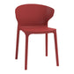 Nordic Glam Style Kitchen Dining Chairs Dining Stackable Armless Side Chairs Burgundy 1 Piece Clearhalo ' kitchen&dining_furn' 'Dining Chairs' 'Dining Tables & Seating' 'dining_chair' 'furn' 'furn_dining_chair' 'Furniture' 'furniture_dining_chair' 'Kitchen & Dining Furniture' 'kitchen' 4104039