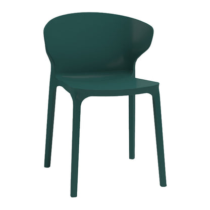 Nordic Glam Style Kitchen Dining Chairs Dining Stackable Armless Side Chairs Blackish Green 1 Piece Clearhalo ' kitchen&dining_furn' 'Dining Chairs' 'Dining Tables & Seating' 'dining_chair' 'furn' 'furn_dining_chair' 'Furniture' 'furniture_dining_chair' 'Kitchen & Dining Furniture' 'kitchen' 4104051