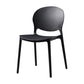 Nordic Style Plastic Dining Chairs Dining Armless Side Chair for Kitchen (Set of 2) Clearhalo ' kitchen&dining_furn' 'Dining Chairs' 'Dining Tables & Seating' 'dining_chair' 'furn' 'furn_dining_chair' 'Furniture' 'furniture_dining_chair' 'Kitchen & Dining Furniture' 'kitchen' 4104067