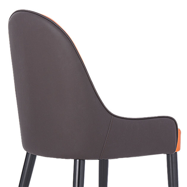 Scandinavian Style Wood Dining Chair Dining Room Armless Parsons Chair (Set of 2) Clearhalo ' kitchen&dining_furn' 'Dining Chairs' 'Dining Tables & Seating' 'dining_chair' 'furn' 'furn_dining_chair' 'Furniture' 'furniture_dining_chair' 'Kitchen & Dining Furniture' 'kitchen' 4104114