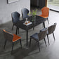 Industrial Metal Dining Chair Armless Dining Room Wingback Dining Chair (Set of 2) Clearhalo ' kitchen&dining_furn' 'Dining Chairs' 'Dining Tables & Seating' 'dining_chair' 'furn' 'furn_dining_chair' 'Furniture' 'furniture_dining_chair' 'Kitchen & Dining Furniture' 'kitchen' 4104153