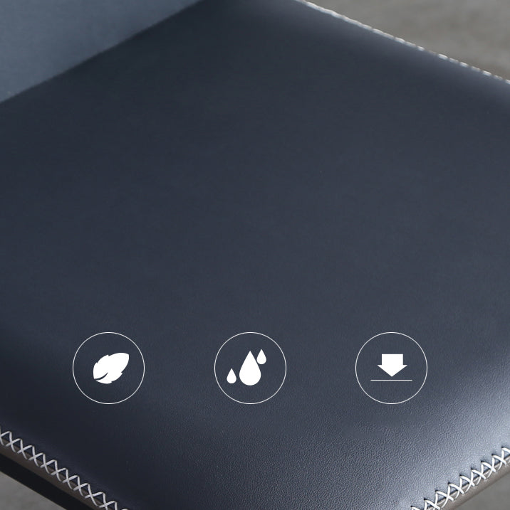 Industrial Metal Dining Chair Armless Dining Room Wingback Dining Chair (Set of 2) Clearhalo ' kitchen&dining_furn' 'Dining Chairs' 'Dining Tables & Seating' 'dining_chair' 'furn' 'furn_dining_chair' 'Furniture' 'furniture_dining_chair' 'Kitchen & Dining Furniture' 'kitchen' 4104155