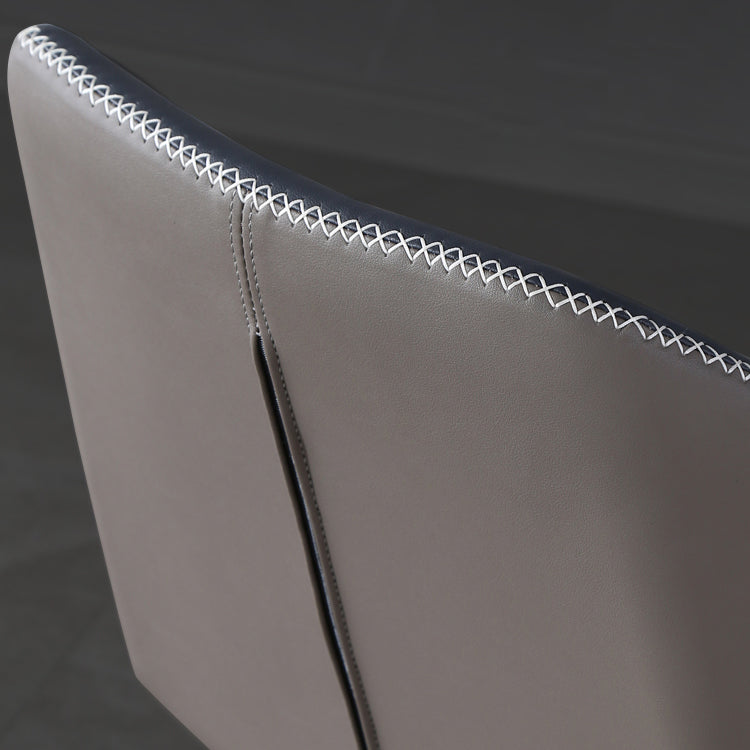 Industrial Metal Dining Chair Armless Dining Room Wingback Dining Chair (Set of 2) Clearhalo ' kitchen&dining_furn' 'Dining Chairs' 'Dining Tables & Seating' 'dining_chair' 'furn' 'furn_dining_chair' 'Furniture' 'furniture_dining_chair' 'Kitchen & Dining Furniture' 'kitchen' 4104158