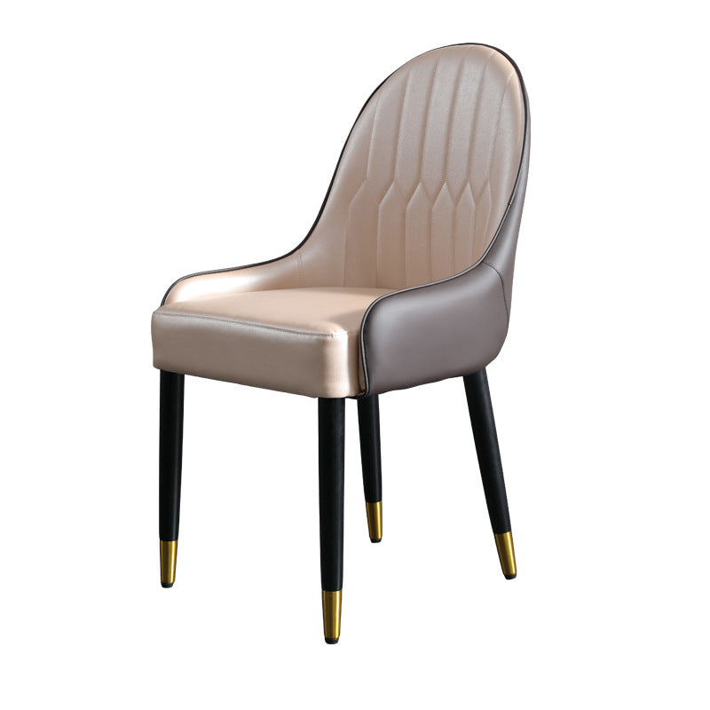 Scandinavian Indoor Arm Chair Upholstered Parsons Wood Dining Room Chair (Set of 2) Clearhalo ' kitchen&dining_furn' 'Dining Chairs' 'Dining Tables & Seating' 'dining_chair' 'furn' 'furn_dining_chair' 'Furniture' 'furniture_dining_chair' 'Kitchen & Dining Furniture' 'kitchen' 4104221