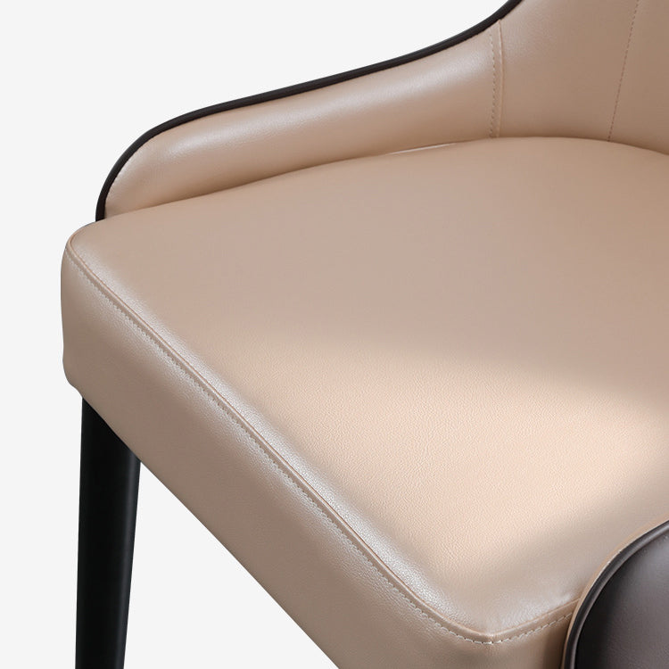 Scandinavian Indoor Arm Chair Upholstered Parsons Wood Dining Room Chair (Set of 2) Clearhalo ' kitchen&dining_furn' 'Dining Chairs' 'Dining Tables & Seating' 'dining_chair' 'furn' 'furn_dining_chair' 'Furniture' 'furniture_dining_chair' 'Kitchen & Dining Furniture' 'kitchen' 4104223